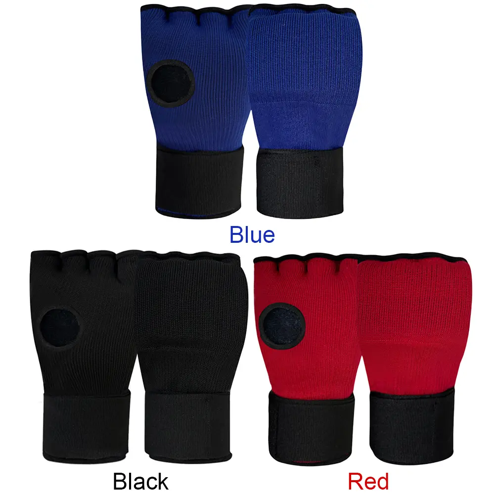 Gel Boxing Gloves Breathable Half Finger Boxing Gloves Boxing Hand Wrap Inner Gloves Boxing Training Accessories