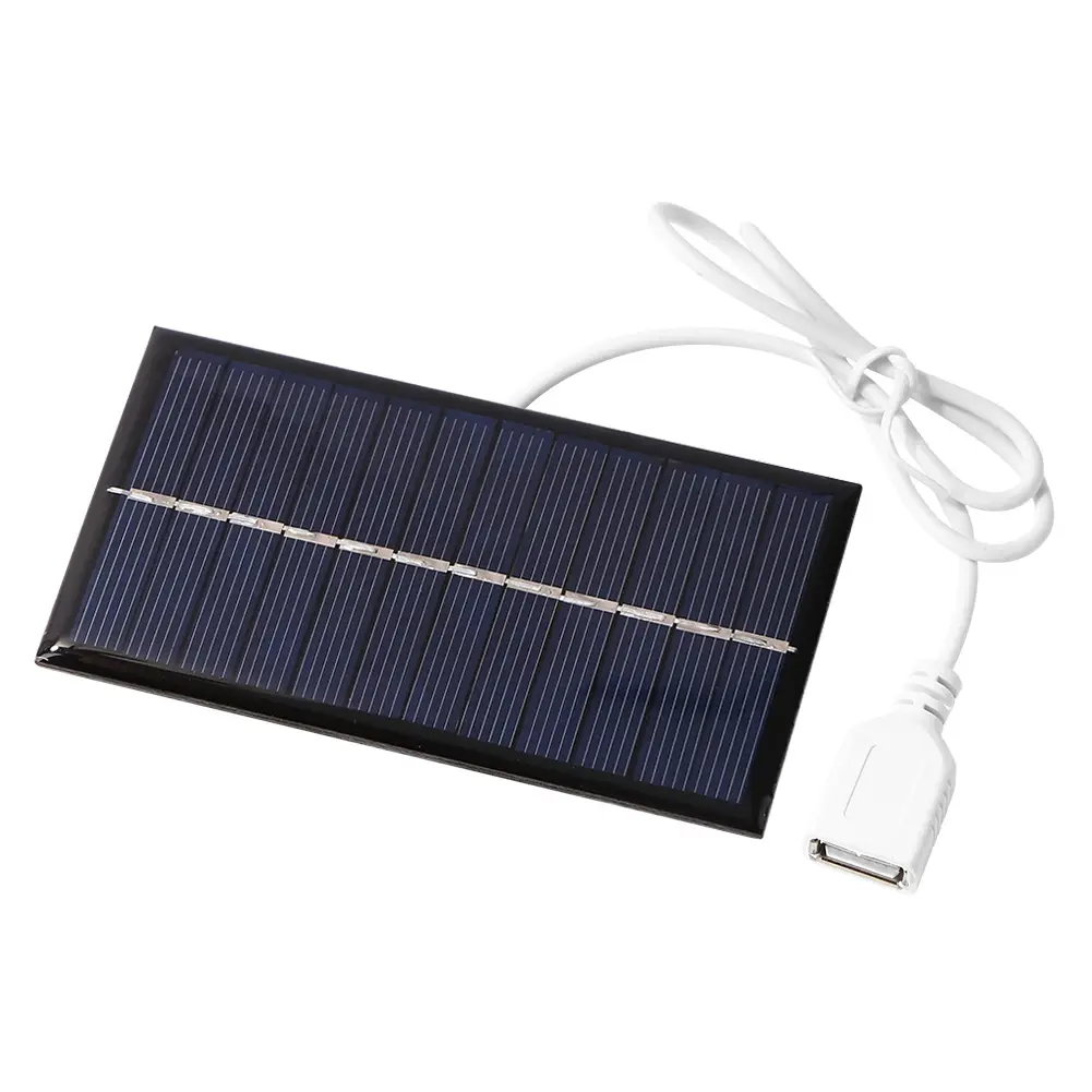 6V 1W Mini Solar Panel Solar Cells DIY for Low-power Electrical Appliance Light Cell Phone Toys Charger