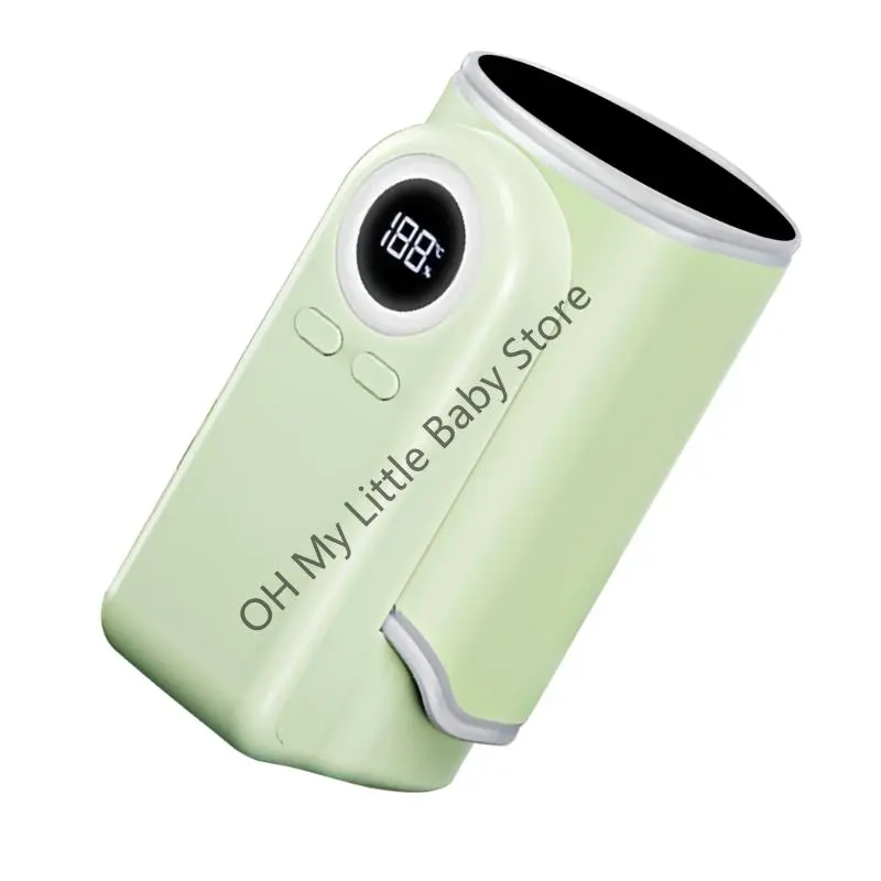 M76C Portable Baby Bottle Warmer 4 in 1 Fast Heating Breastmilk Formula Warmer USB Charging Adjustable Gear Travel Essential