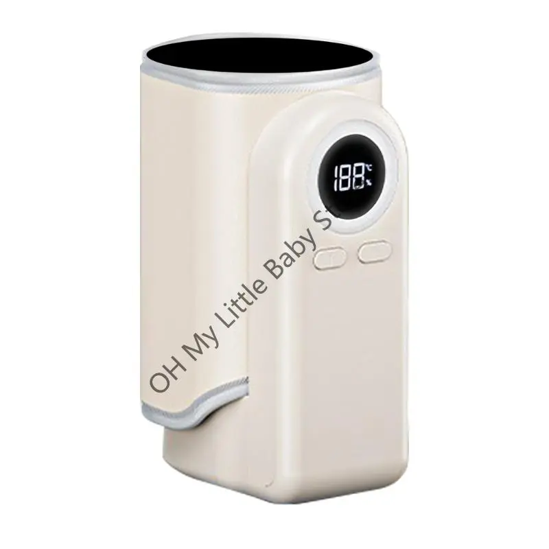 M76C Portable Baby Bottle Warmer 4 in 1 Fast Heating Breastmilk Formula Warmer USB Charging Adjustable Gear Travel Essential