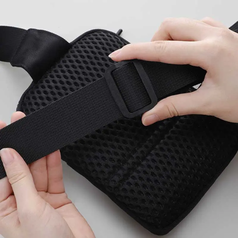 Cross Border New Outdoor Leisure Sports Waterproof Small Chest Bag Mini Nylon Crossbody Bag for Men and Women Waist Packs Purse