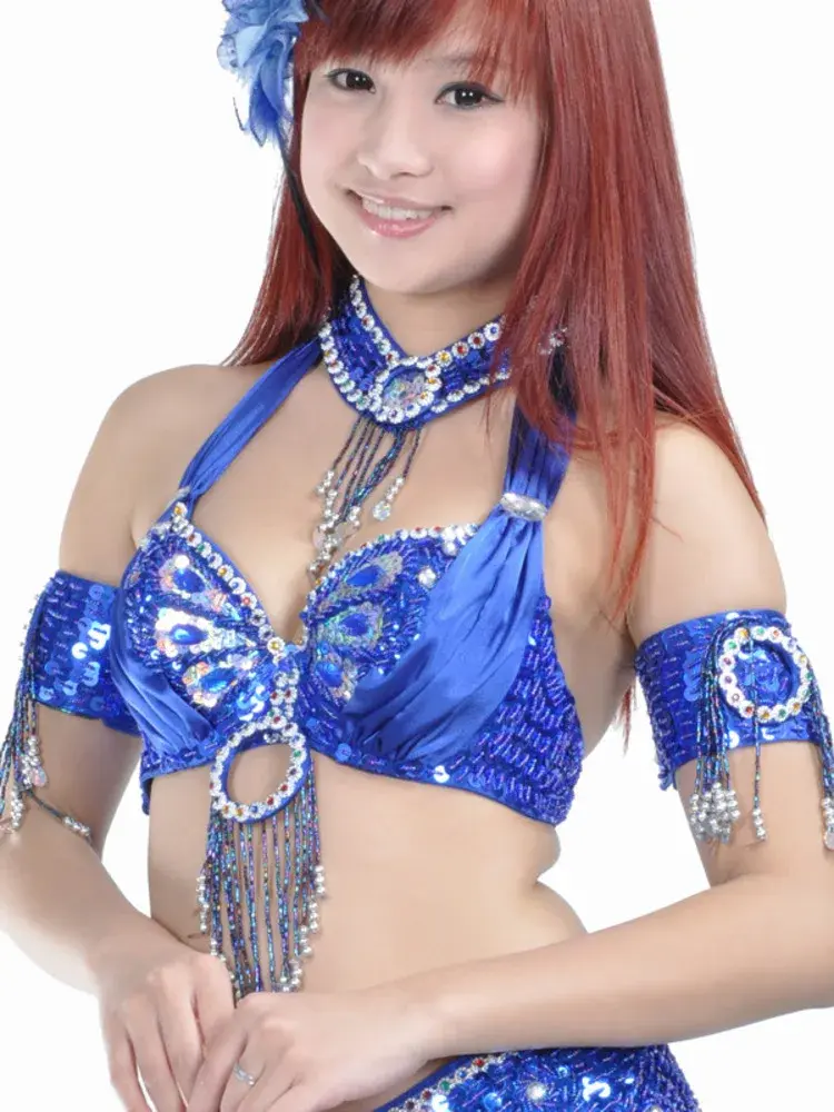 Sequins Belly Dance Costume Festival Women Arab Push Up Bra Woman Jazz Tassel Arabic Urban Latin Gypsy Performance Tops 2025