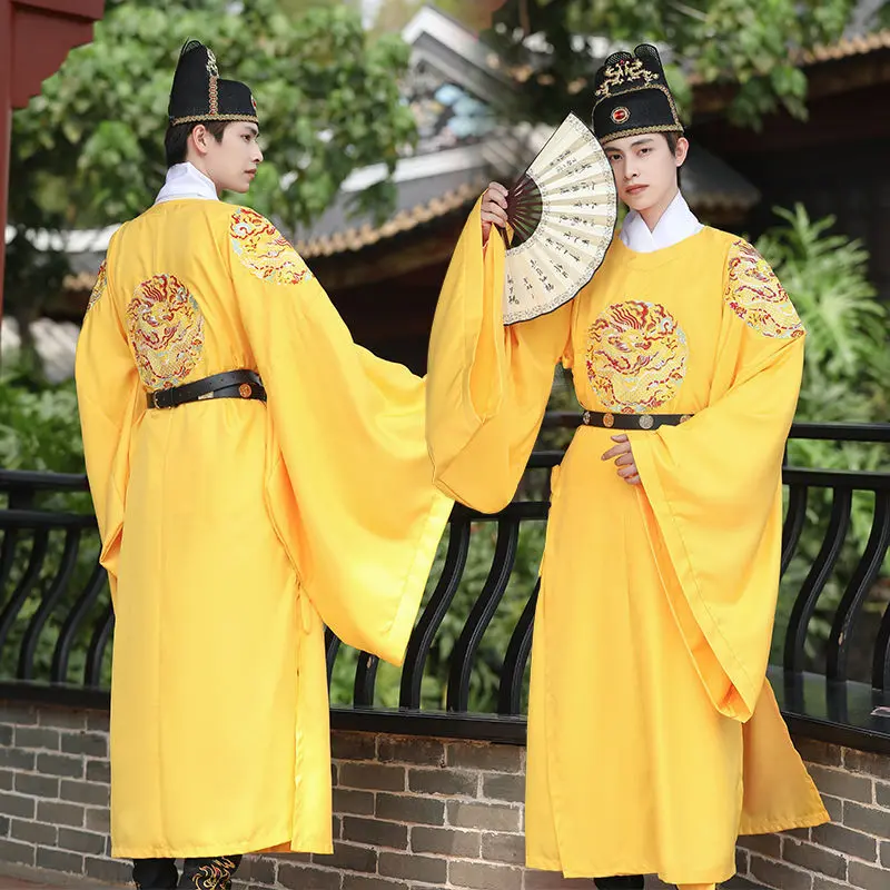 Adult ancient costumes,imperial dragon robes,prince's robes, ancient Hanfu, Ming Dynasty stage costumes and performance costumes