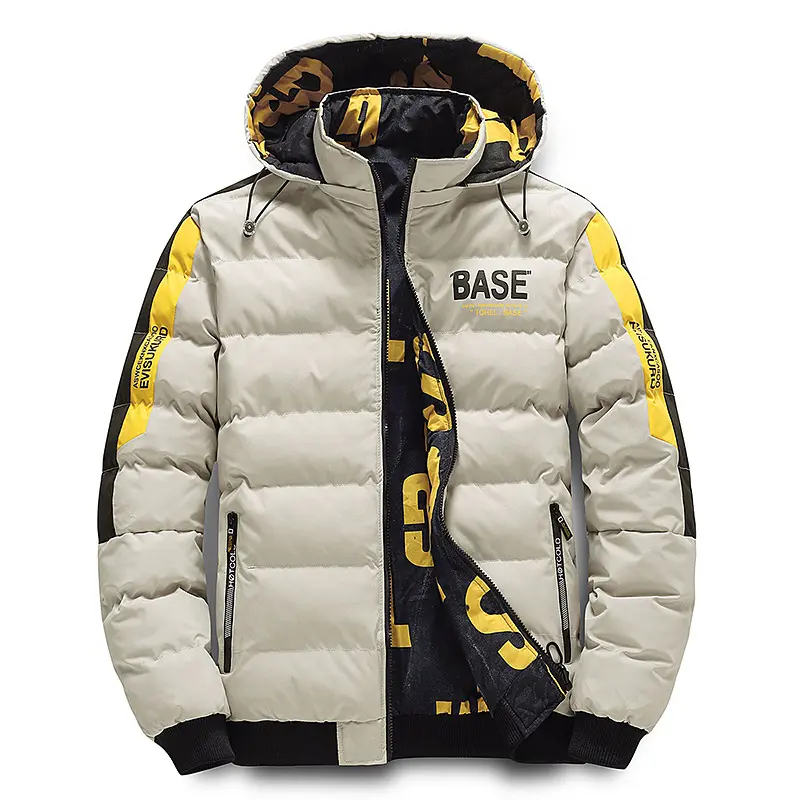 DIMUSI Winter Men Padding Jacket Fashion Male Thicken Down Thermal Parkas Casual Outwear Windbreaker Hooded Coats Man Clothing