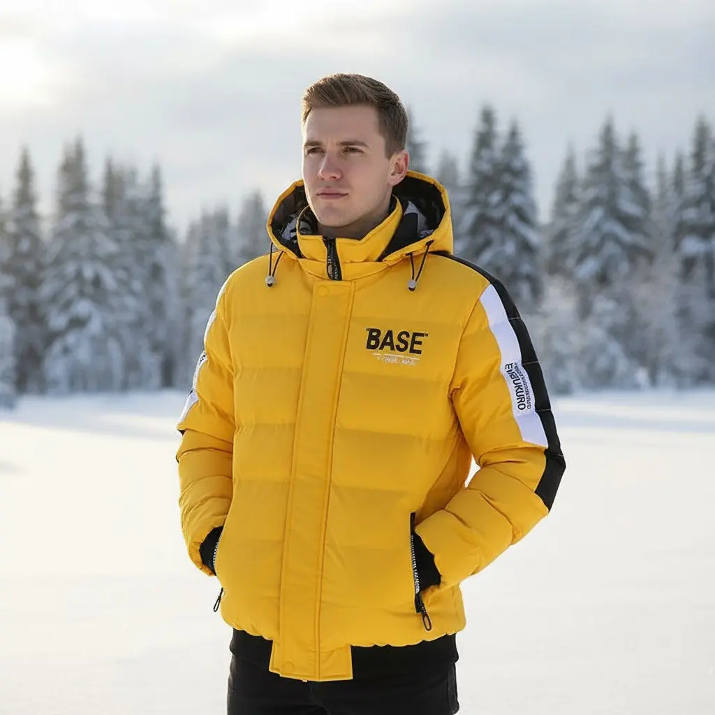 DIMUSI Winter Men Padding Jacket Fashion Male Thicken Down Thermal Parkas Casual Outwear Windbreaker Hooded Coats Man Clothing