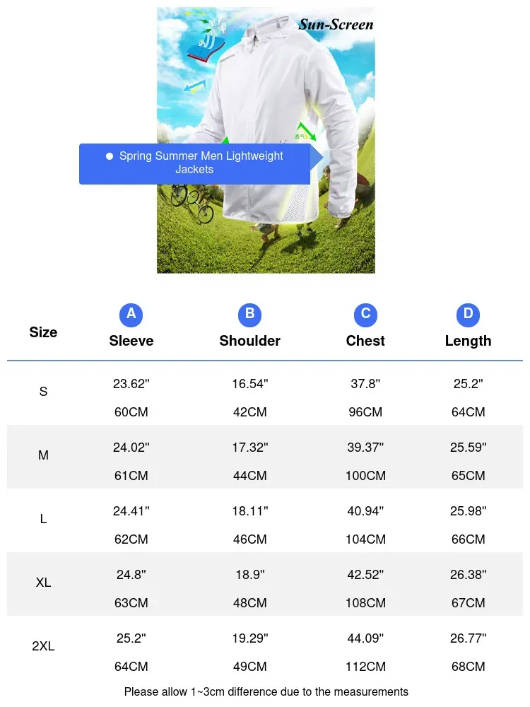 Spring Summer Men's Ultra Light Hiking Jackets Men Suncreen Breathable Hooded Coats Men Quick Dry Sports Waterproof Jackets