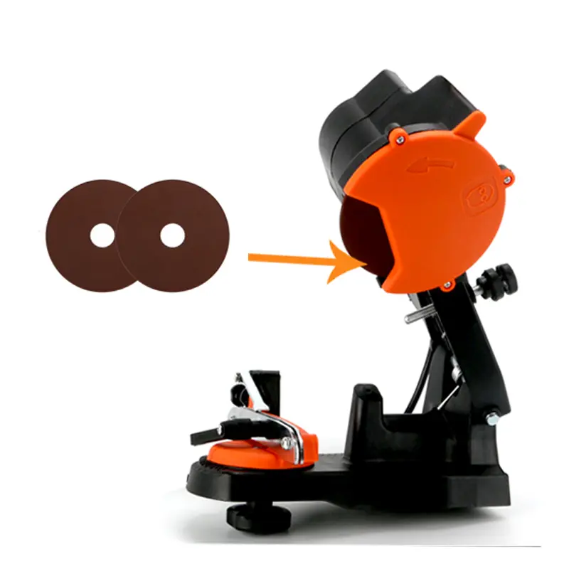 Desktop Chain Saw Sharpener Electric Chainsaw Sharpening Machine Portable Chain Saw Grinder Grinding Machine Household Tool 220V