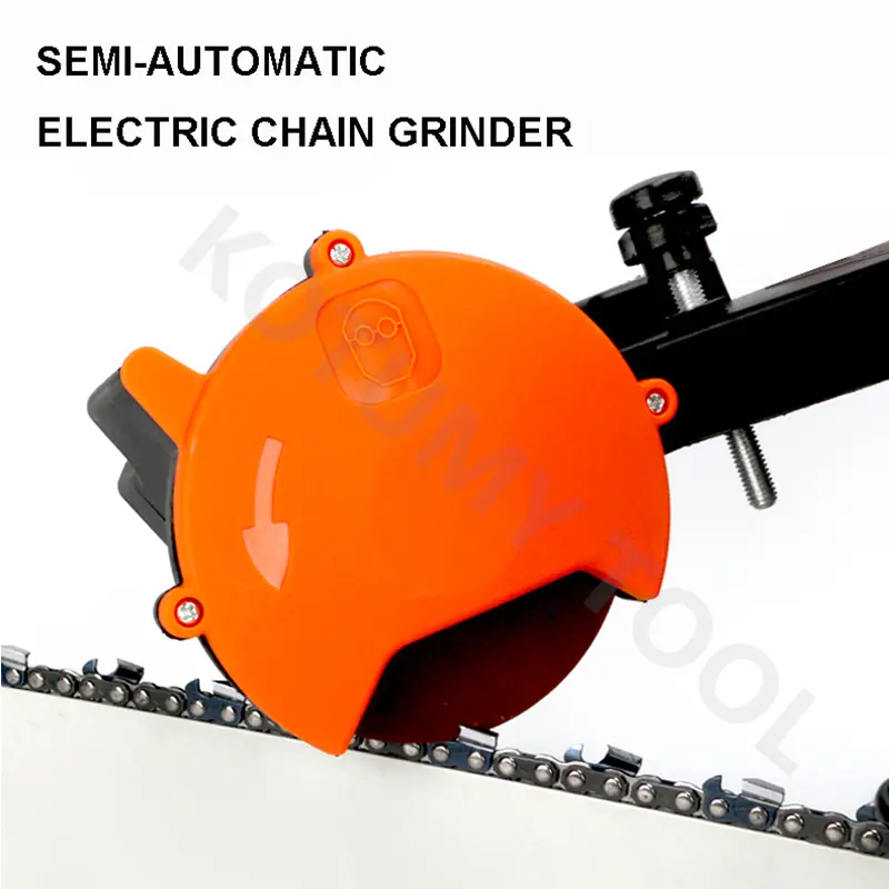 Desktop Chain Saw Sharpener Electric Chainsaw Sharpening Machine Portable Chain Saw Grinder Grinding Machine Household Tool 220V