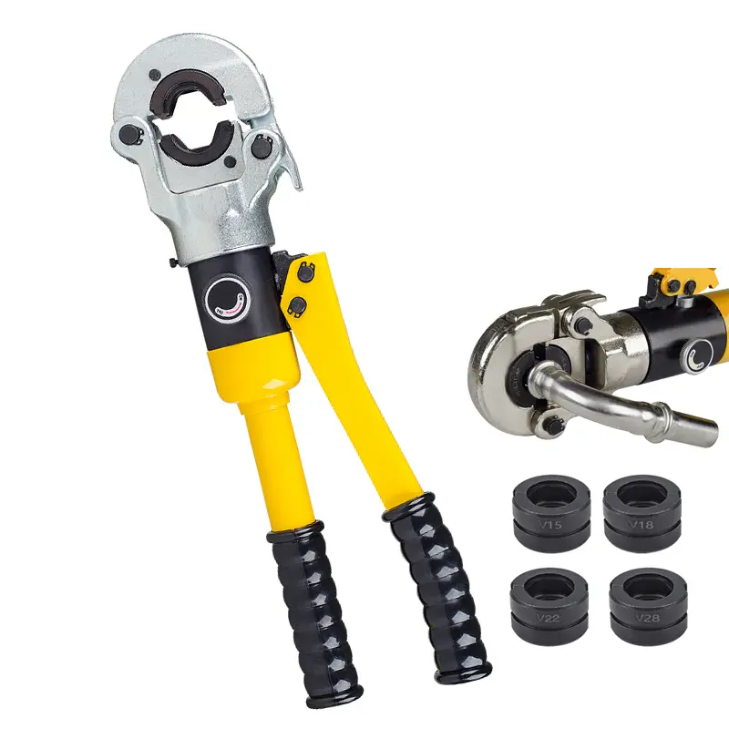 CW-1632 Hydraulic Pex Pipe Aluminum Plastic Pipe Tube Crimping Tool U Type Floor Heating Pipe Plumbing Stainless Steel Crimping