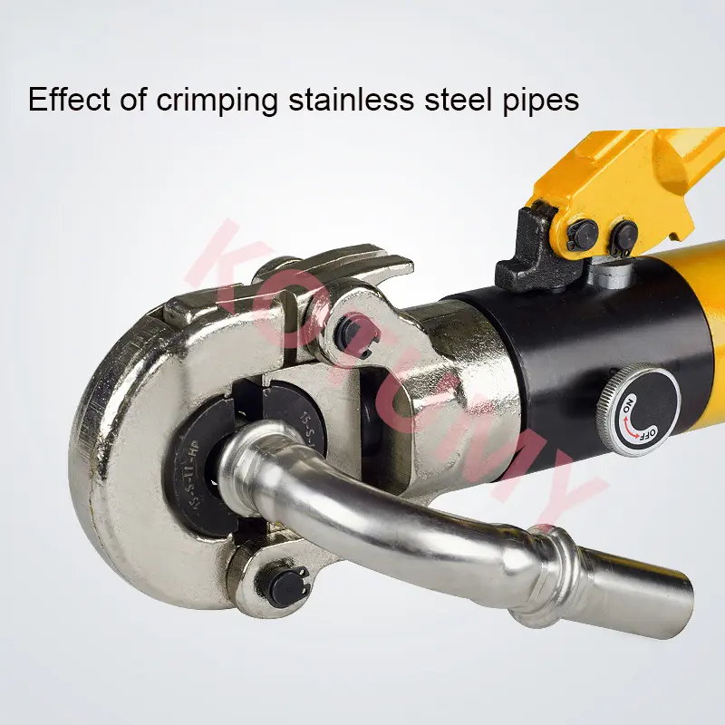 CW-1632 Hydraulic Pex Pipe Aluminum Plastic Pipe Tube Crimping Tool U Type Floor Heating Pipe Plumbing Stainless Steel Crimping