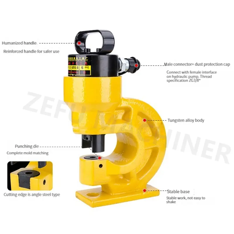 CH-60 Hydraulic Hole Punching Tool Hydraulic Punching Machine Hydraulic Hole Puncher
