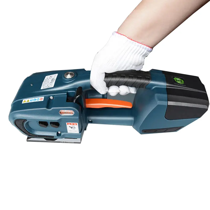 Handheld Electric Strapping Machine with Batteries JDC 13mm to 16mm Automatic Packaging Tool for PET PP Belt