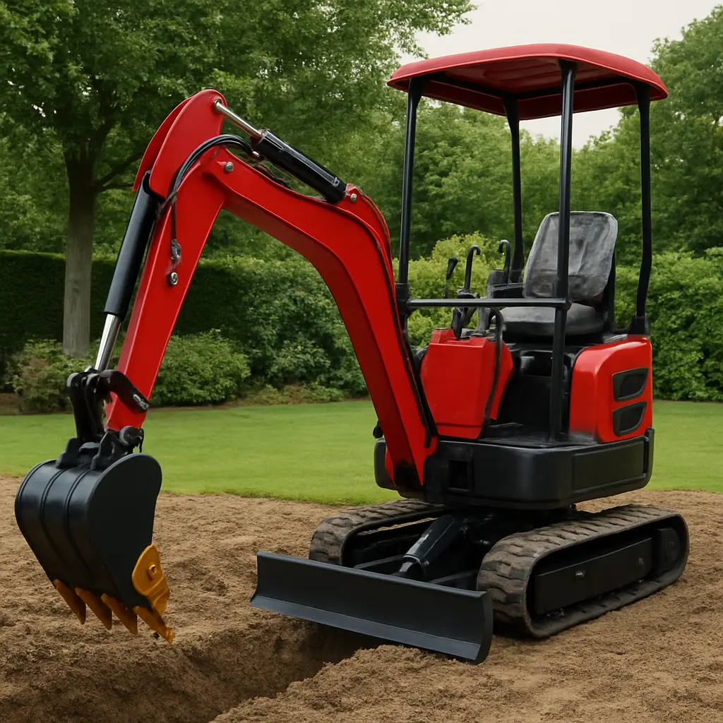 Mini Excavator 1 Ton 2 Ton Crawler Digger CE EPA Certified Kubota Engine Hydraulic Excavator Diesel Engine Compact Digger