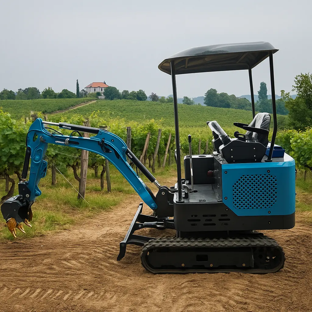Mini Excavator 1 Ton 2 Ton Crawler Digger CE EPA Certified Kubota Engine Hydraulic Excavator Diesel Engine Compact Digger