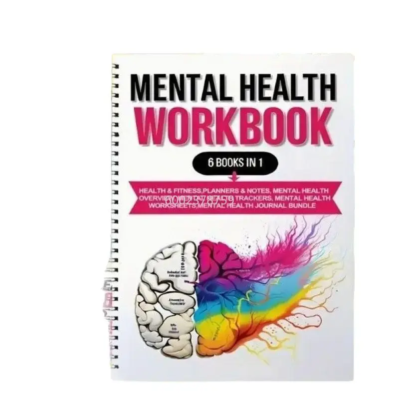 Mental Wellness Journal Planning Book Cashbook Notebook