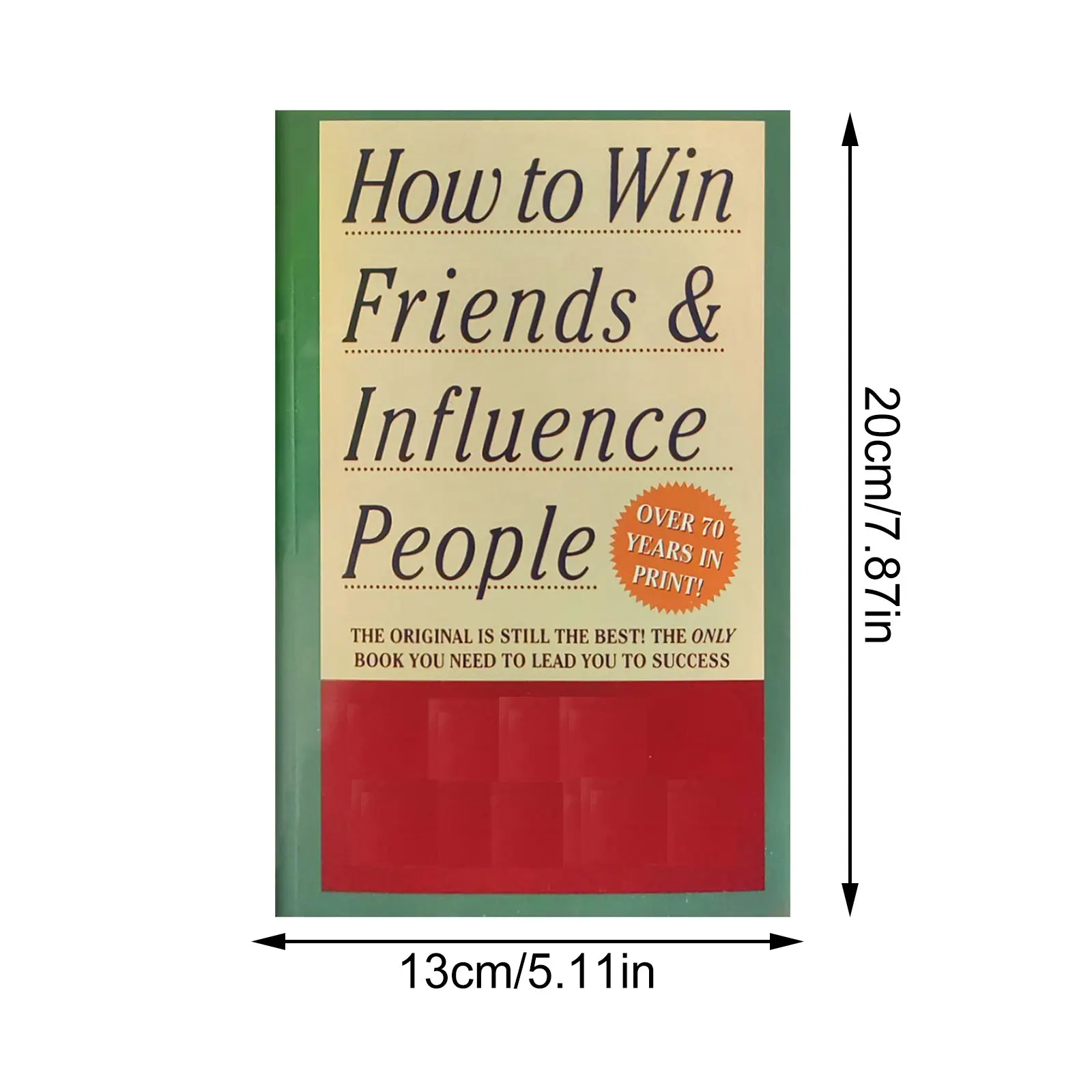 How To Win Friends & Influence People By Dale Carnegie Interpersonal Communication Skills Self-Improvement Reading Book