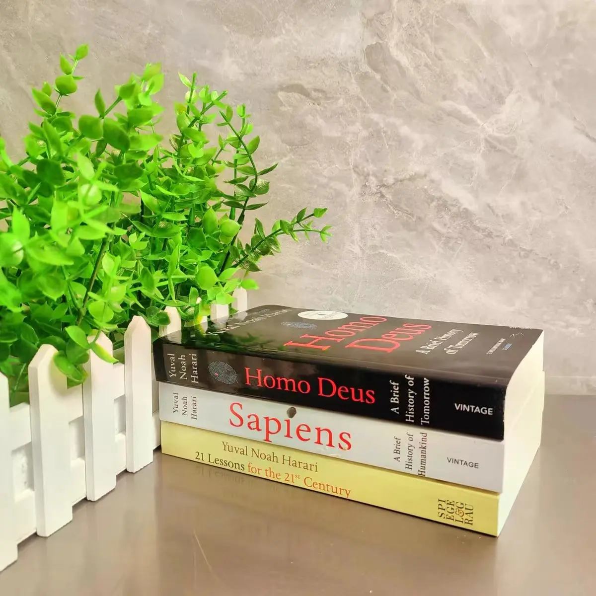 Yuval Noah Harari Books Set(Sapiens, Homo Deus, 21 Lessons for 21st Century) Paperback Book in English