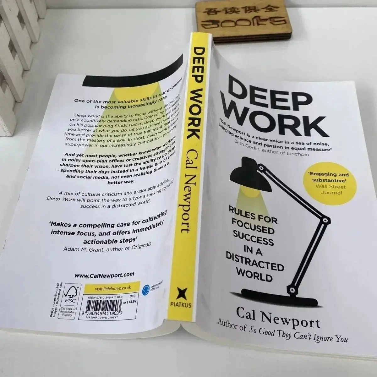 Deep Work : Rules for Focused Success In a Distracted World by Cal Newport Self Help Book English Book