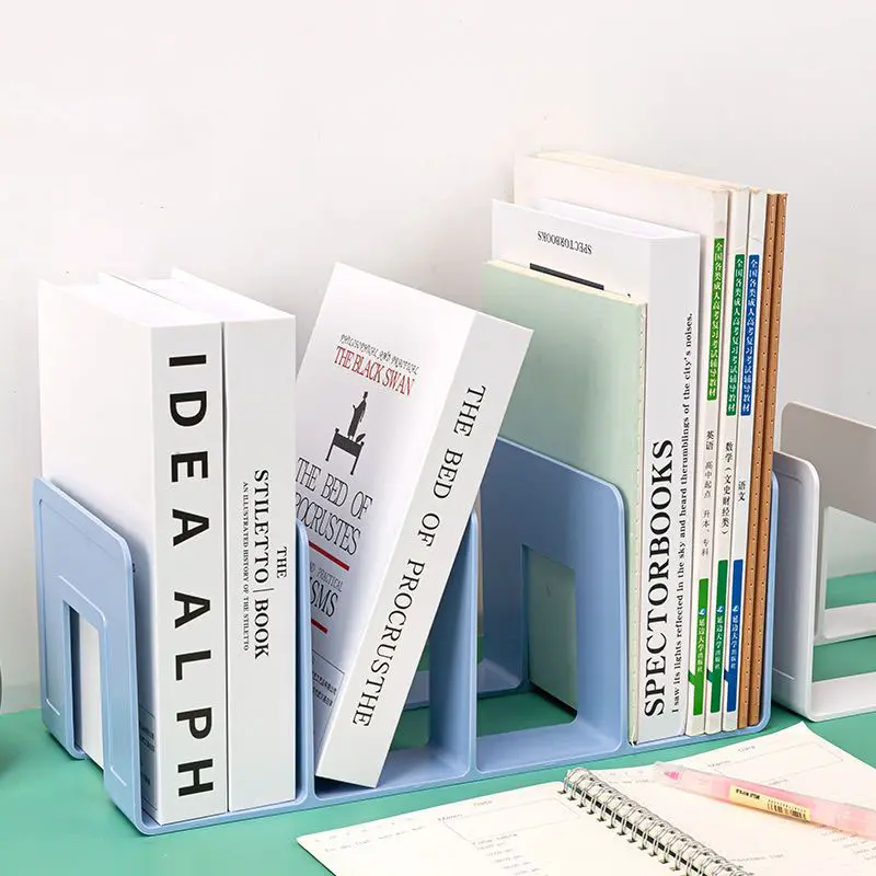 Stand Desktop Book Storage Artifact Partition Board Table Storage Rack Acrylic Book
