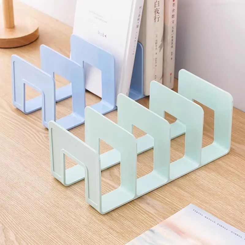 Stand Desktop Book Storage Artifact Partition Board Table Storage Rack Acrylic Book