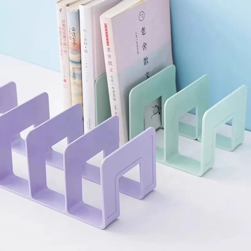 Stand Desktop Book Storage Artifact Partition Board Table Storage Rack Acrylic Book
