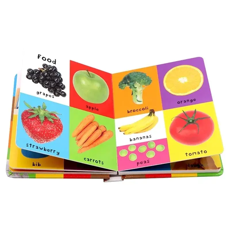 First 100 Words Baby Children's books aged 1-3English Picture Book