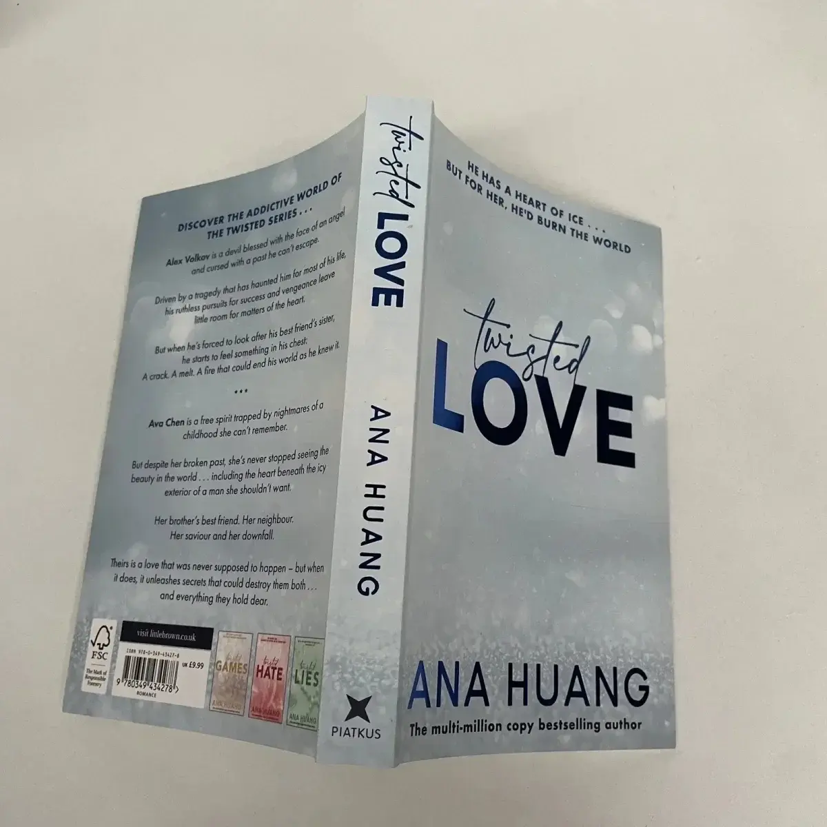 Twisted Love Ana Huang English Book Novel