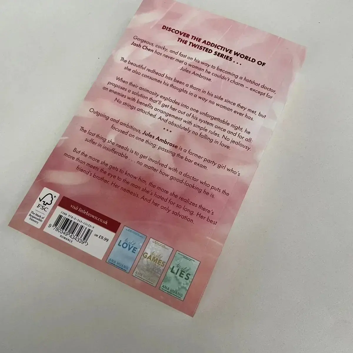 Twisted Hite Ana Huang English Book Novel