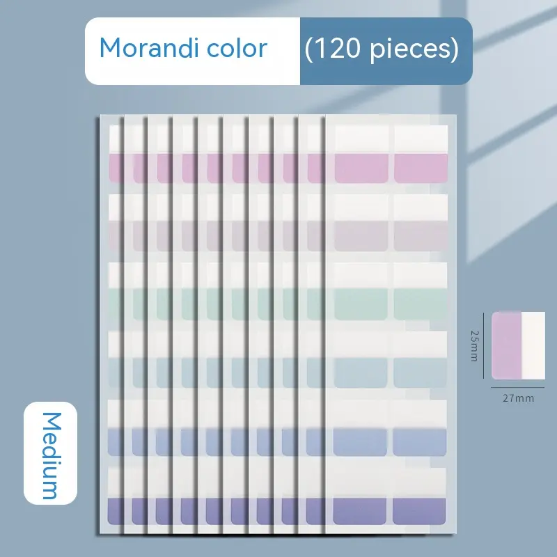 Sticky Note Transparent Index Tabs, Arrow Flags, Page Marker, Planner Stickers, Office and School