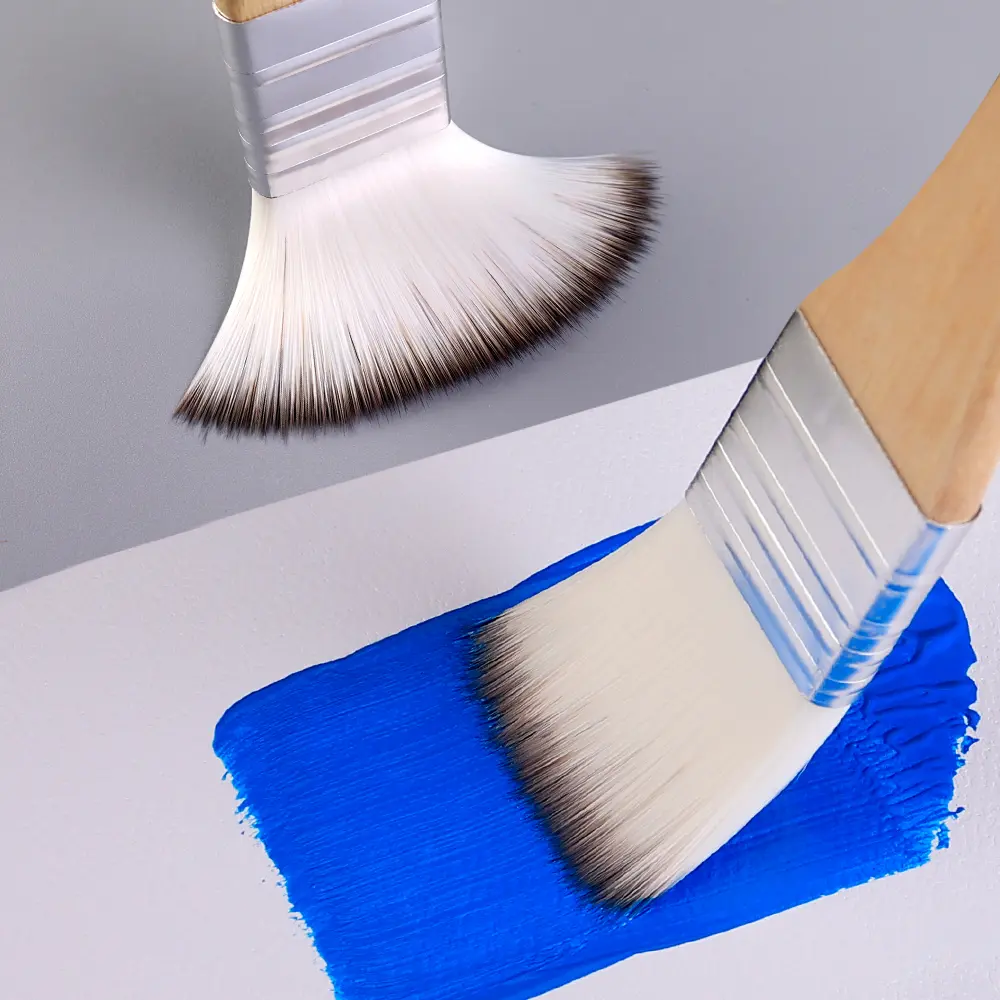Nylon brush set, art supplies, beginner art wall painting, watercolor, oil painting, acrylic paint board brush tools