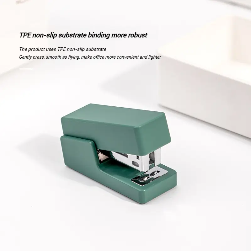NUSIGN Portable Mini Stapler Set, Color Paper Binding Machine, Fashion Stationery, Office Supplies, 24/6, Staples