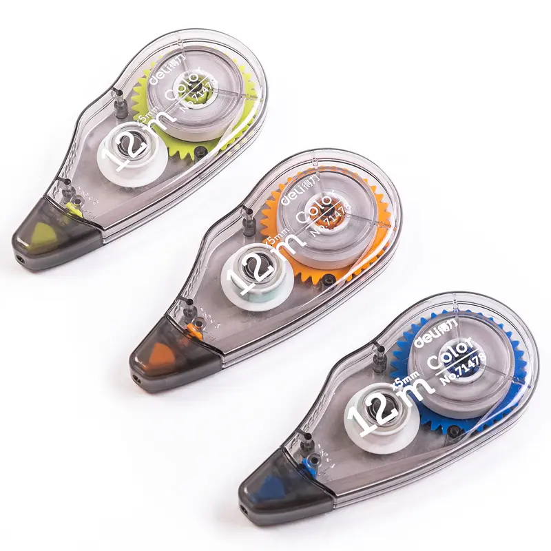 Large Capacity Correction Tape, 36m/118ft Total, Affordable Packs, Student Correction Tape, White, 3Pcs/Set