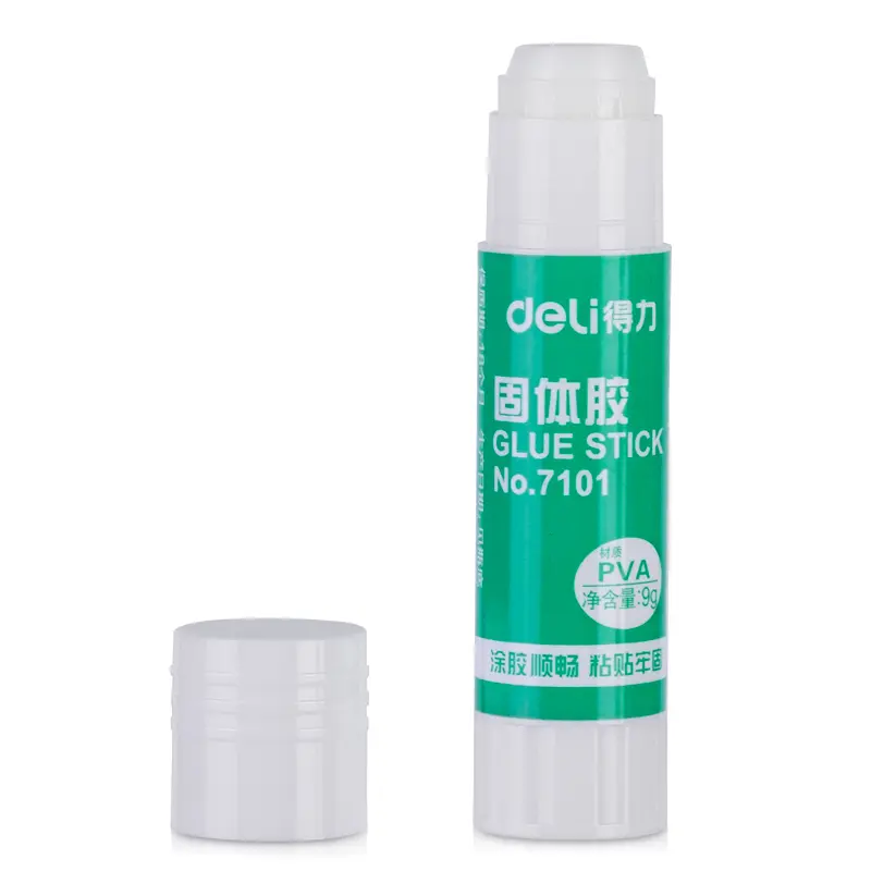 Deli Solid Glue Stick for Children Formaldehyde-Free Strong Manual Adhesion Multiple Weights Available (9/15/21/36g)
