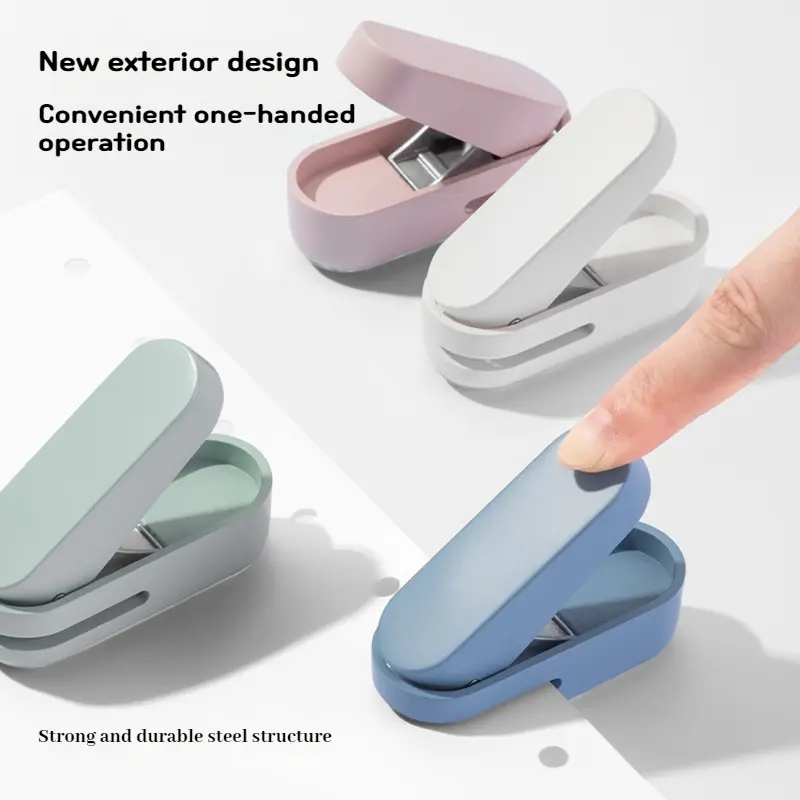 NUSIGN 6mm Diameter Single Hole Puncher Hand Paper Cutter for Scrapbooking Office School Home Paper Cutting Tool