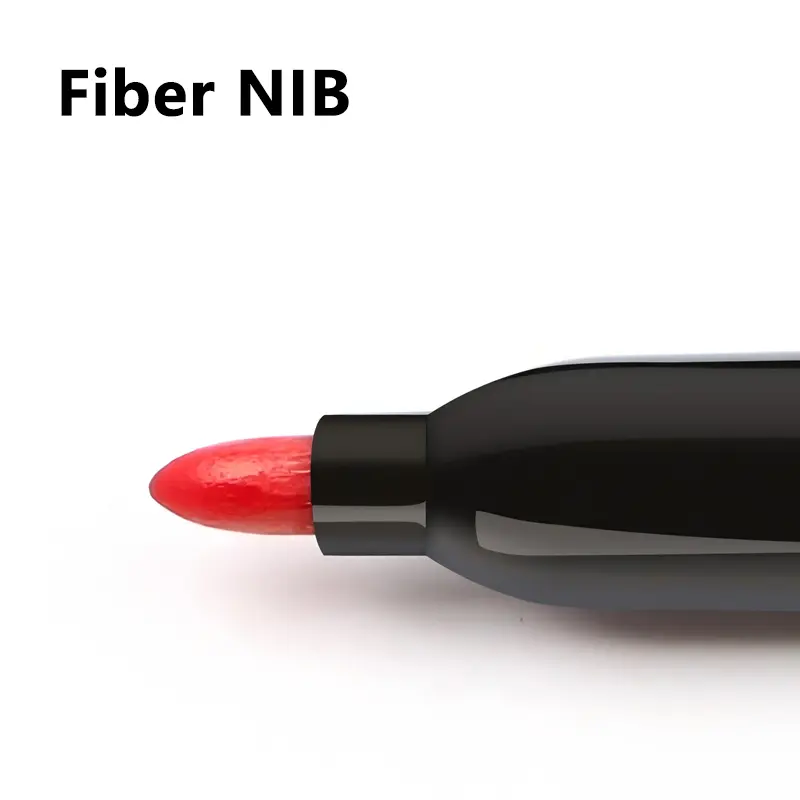 10/100pcs Permanent Marker Pen 1.5mm Waterproof Thin Nib Crude Ink Black Blue Red Color Marker Pens for Office School Supplies