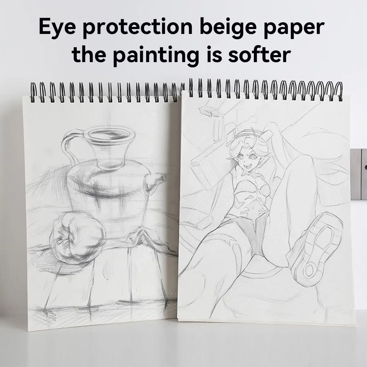 Spiral Bound Sketchbook Tear Off Paper Pad for Drawing Artist Sketch Book with Perforated Pages Back To School Art Supplies