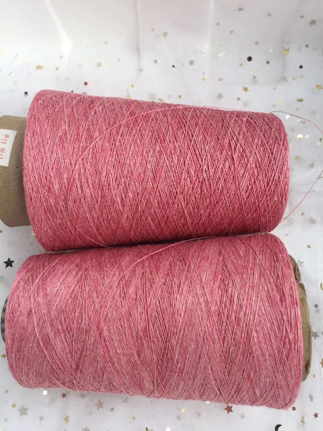 00% Pure Linen Yarn Fine Count Pure Linen Treaent Not Scratchy One Pound Medium Fine Linen Tead for Clothing Fabric