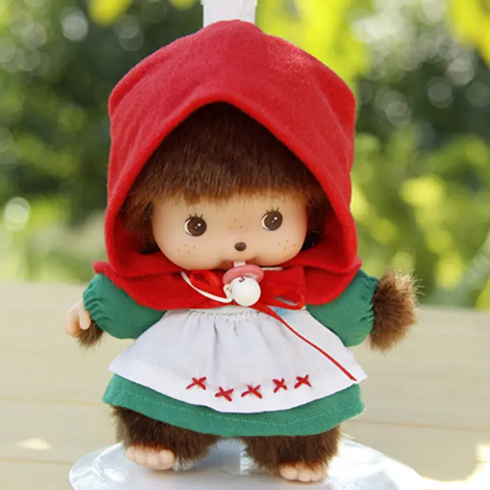 15cm Kawaii Medal Monkey Cute Toy Bag Pendant Transformed Appearance Doll Soft Comfortable Keychain Stuffed Animal Kids DIY Gift