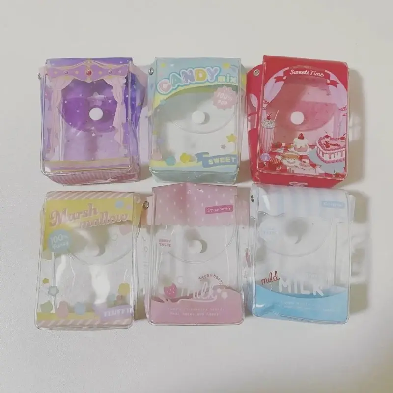 2025 Fashion Plush Dolls Candy Storage Pouch Pvc Transparent Mystery Box Cartoon  Doll Outdoor Display Bag Birthday Gift