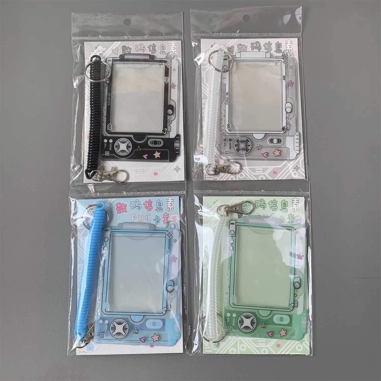 PVC card cover ID card document storage set 3 inches