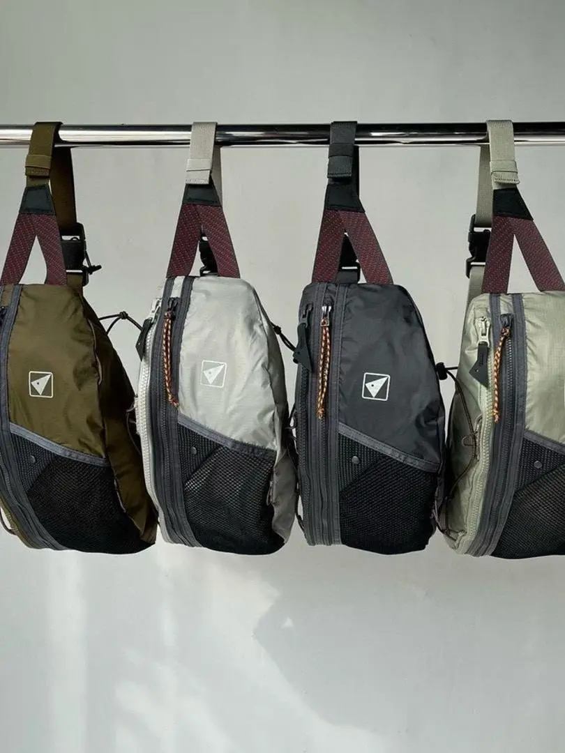 5L ex Outdoor Cycling Sport Bag High Aesthetic Design Nylon 70D Wear Resistant Chest Bag with Zipper Closure for Casual Use
