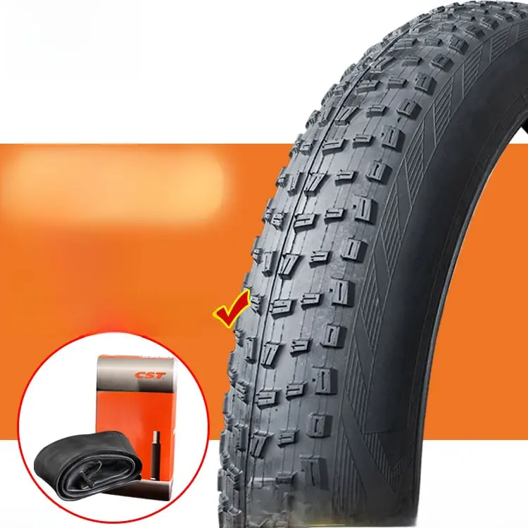 CST 26/28*4.0/3.0/2.4/4.9 Mountain Bike Tires Anti-Slip Off-Road Super Wide Bicycle Outer Tires for Cycling Equipment Acco...