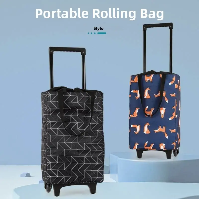 Portable Lightweight op Cart Foldable Hand Pull Rod Vegetable Bung Car Small Trolley ly Hand Pu Cart