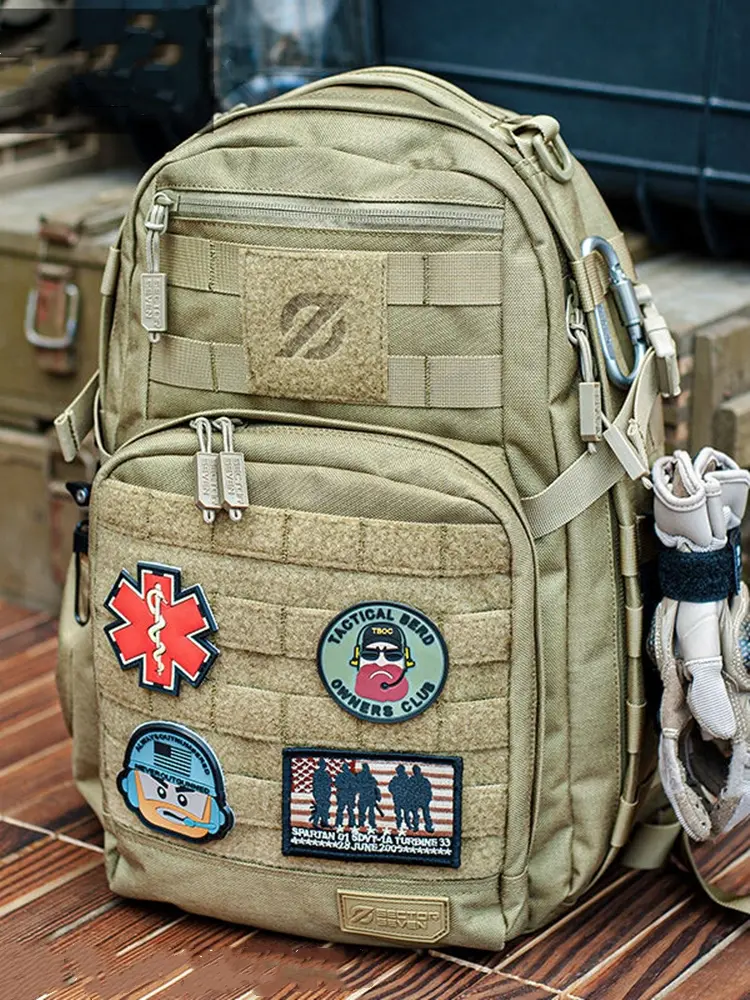 7th Honey Baer Tactical Bapa Men's 24H Multifunctional Outdoor Military Camouflage Equipment Commuting Cycling Climbing...