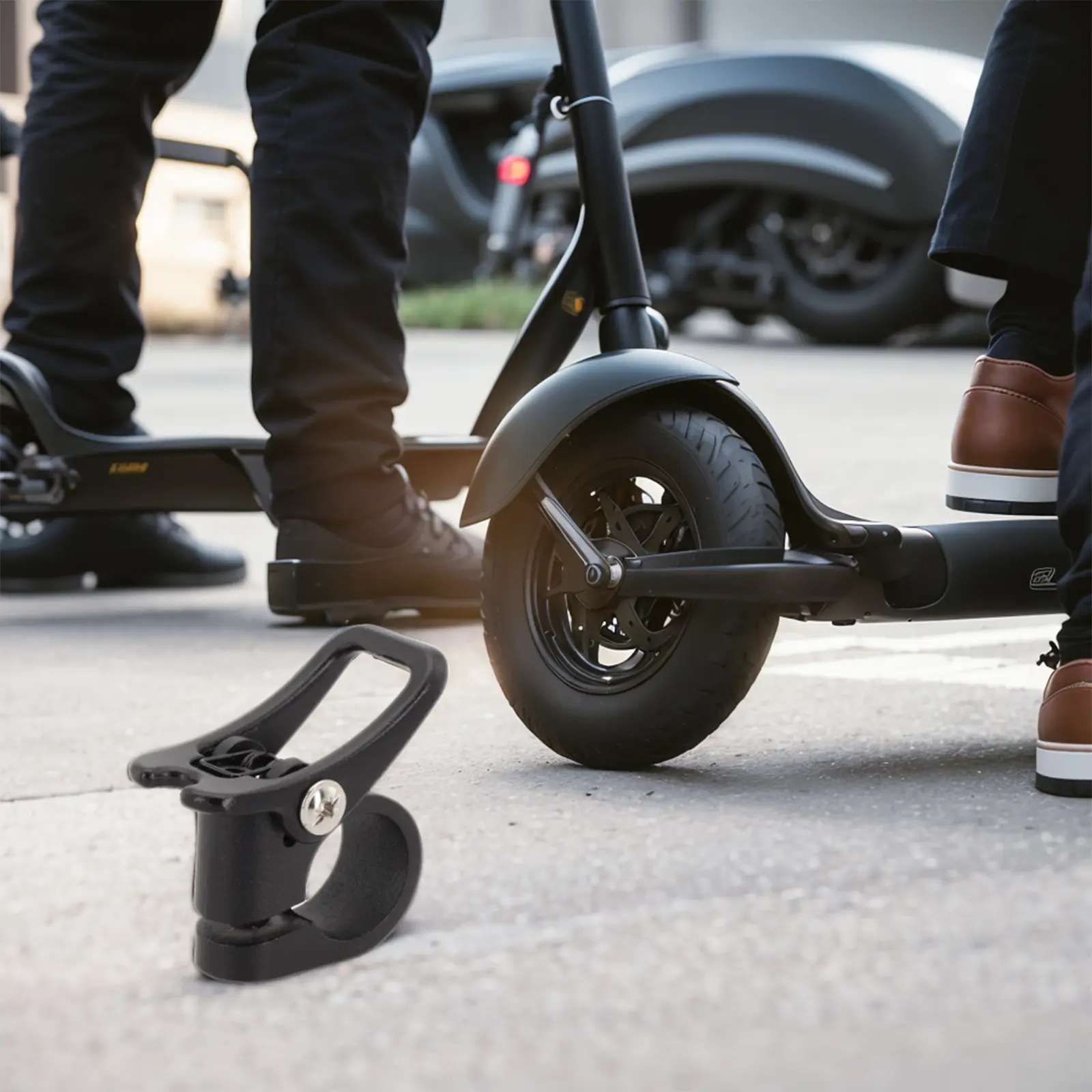Daily Commute Electric Scooter Hook 8.5 Inch Hook Folding Design Hands-free Riding High-quality Material Securely Hang Items
