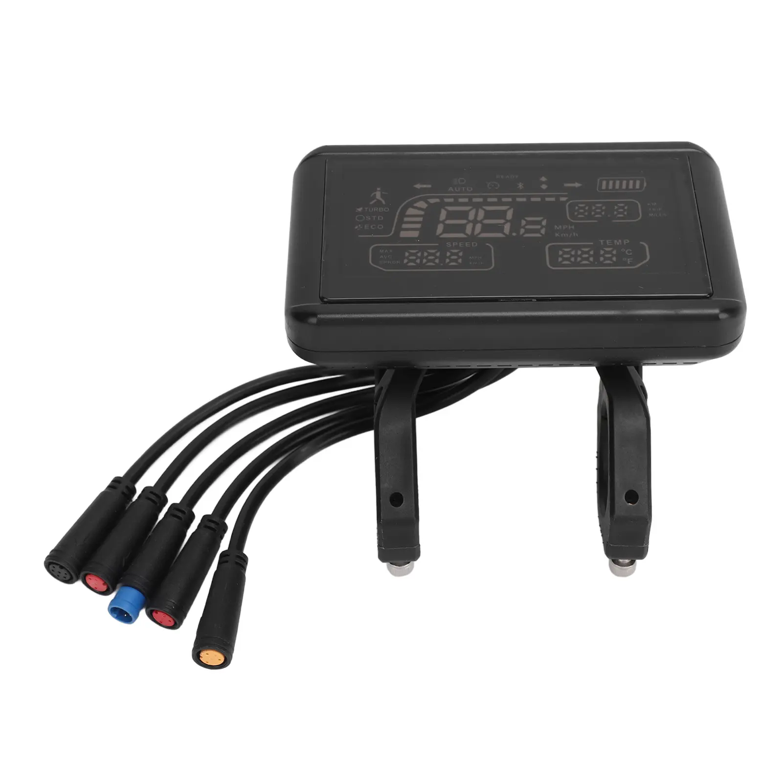 Electric Bicycle Display Panel ABS Waterproof Speed Gear Power Mode Indicator Meter for Electric Bike Modification