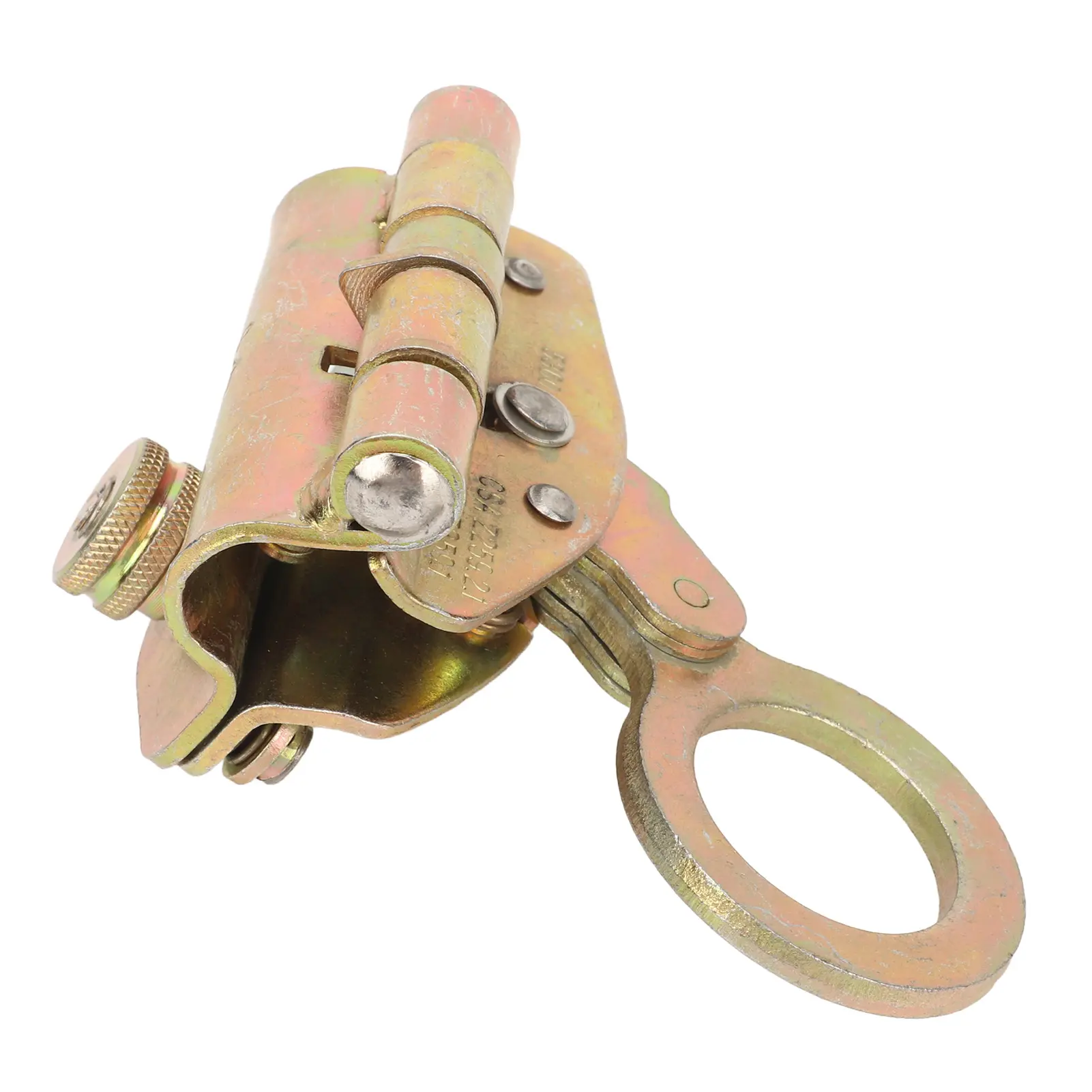 Safety Rope Self Locking Grab Sturdy Round Hole Easy Adsorption Safety Rope Grab Device for Climbing Industrial Equipment