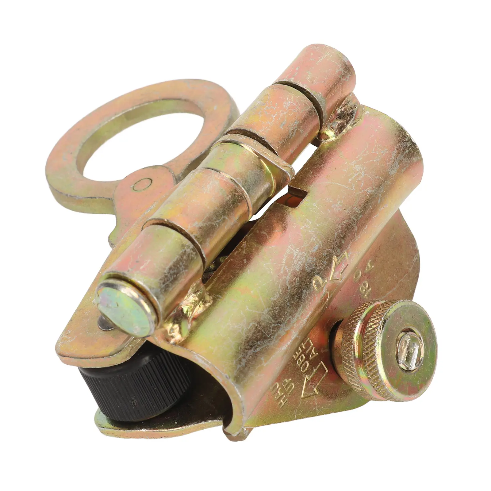 Safety Rope Self Locking Grab Sturdy Round Hole Easy Adsorption Safety Rope Grab Device for Climbing Industrial Equipment