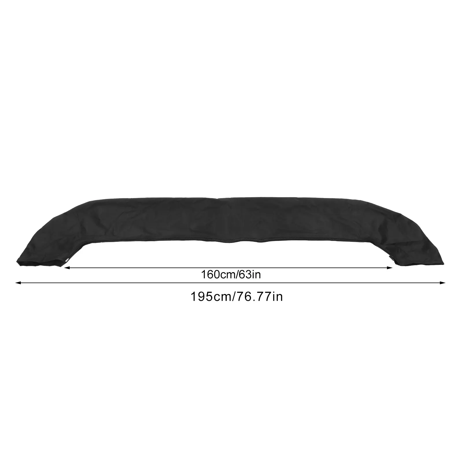 Bimini Top Replacement Cover with Storage Bag Oxford Cloth Foldable Rainproof Waterproof Sun Shade Boat Canopy