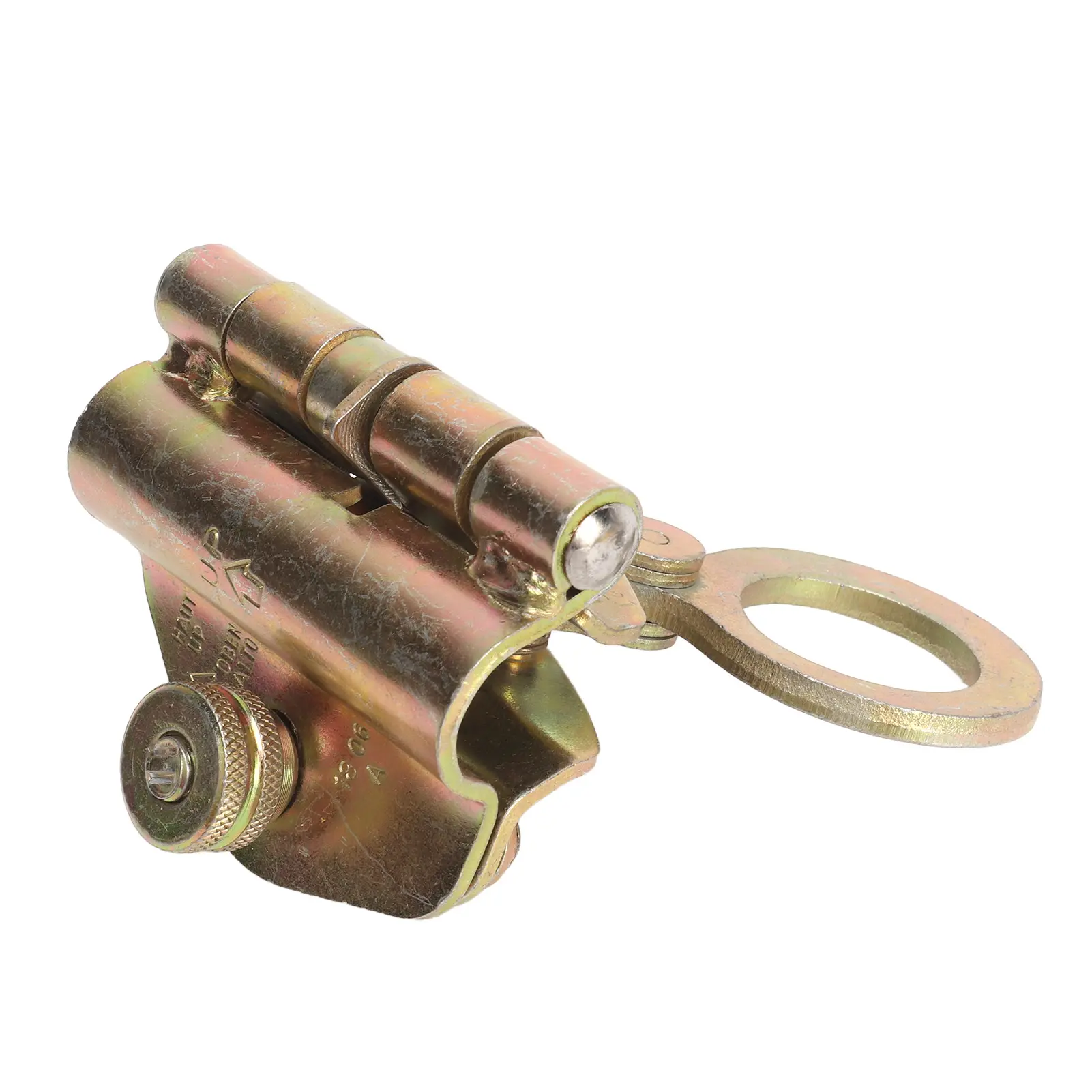 Safety Rope Self Locking Grab Sturdy Round Hole Easy Adsorption Safety Rope Grab Device for Climbing Industrial Equipment